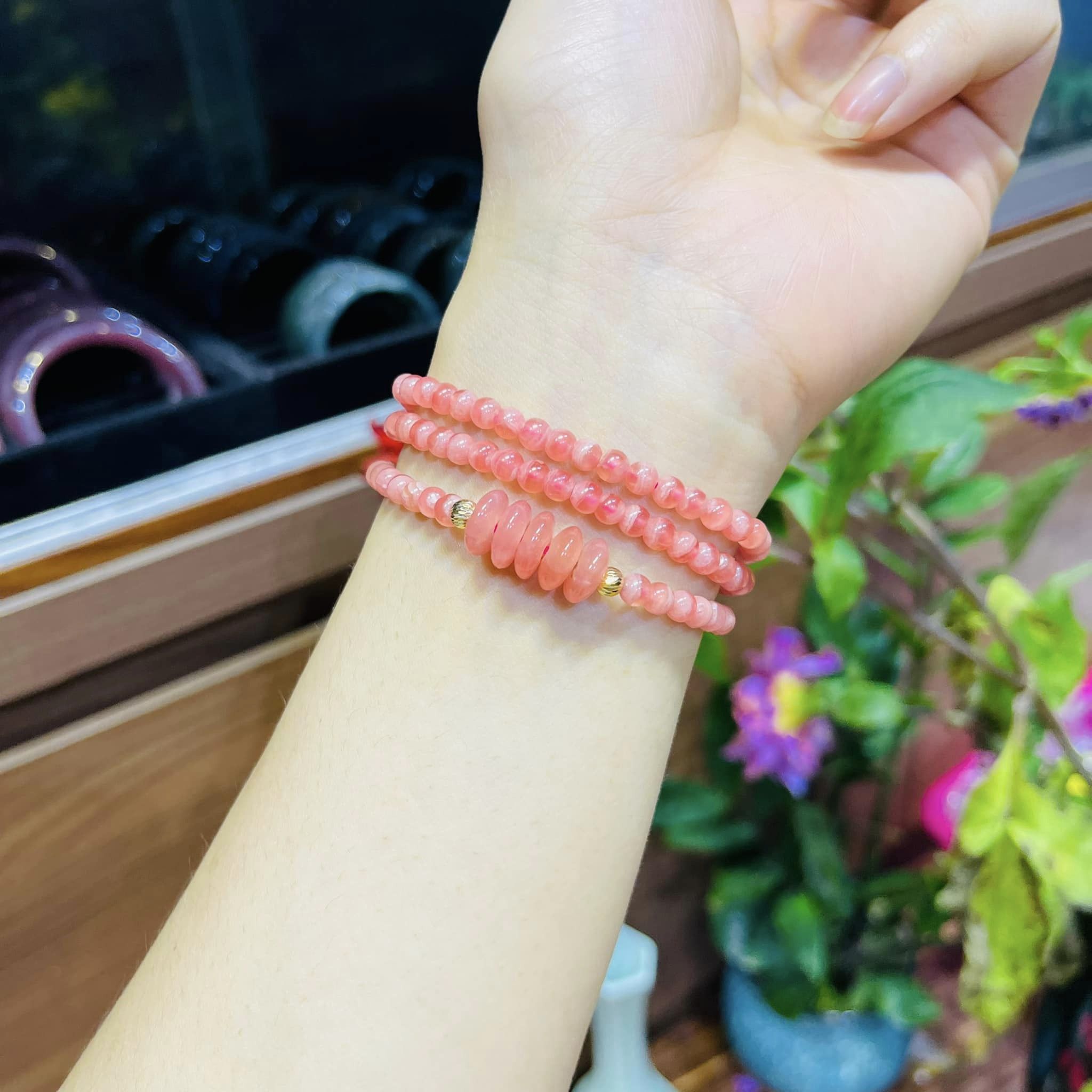 đá hoa đào mix ngũ điếu