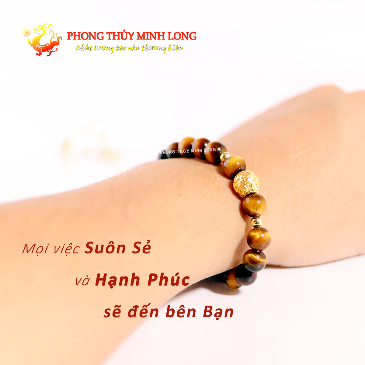 vong tay đá mắt hổ vàng nâu mix hạt kim tiền vàng 4
